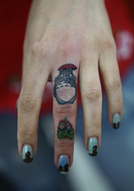 Umbrella tattoo design, idea 18