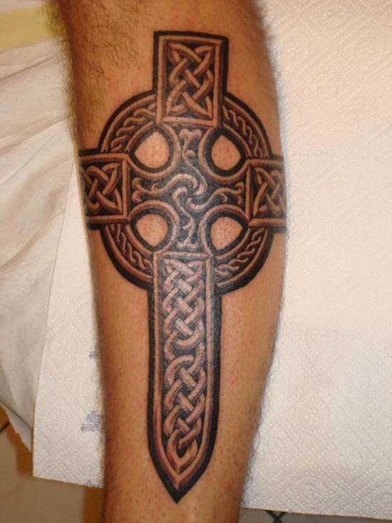 Shield tattoo design, idea 5