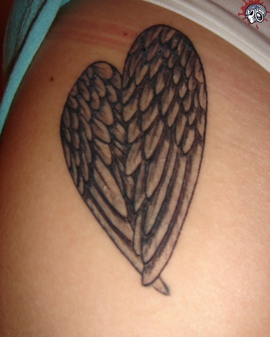 Wings tattoo design, idea 17