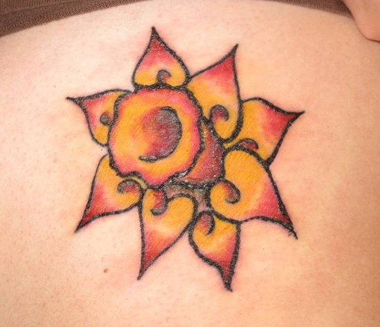 Daffodil tattoo design, idea 21