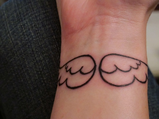 Wings tattoo design, idea 20