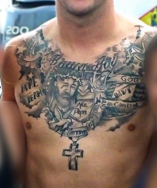Jesus tattoo design, idea 42
