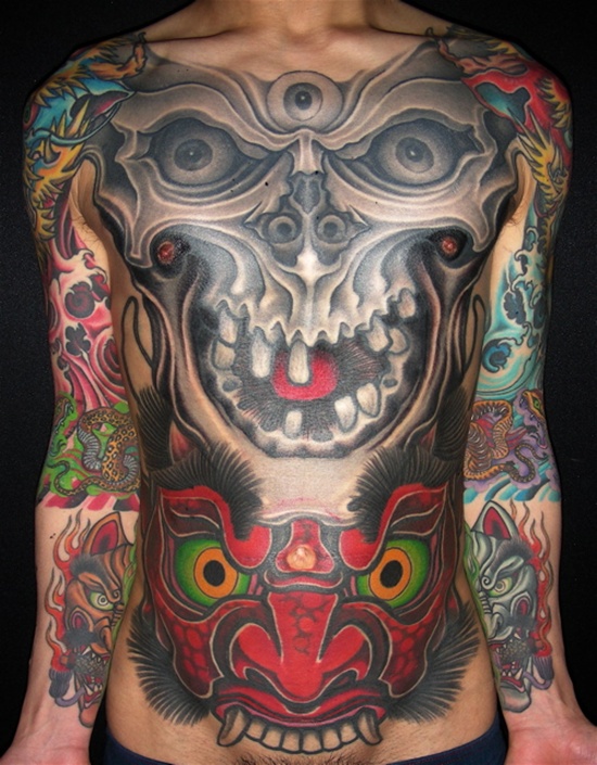 Yakuza tattoo design, idea 18