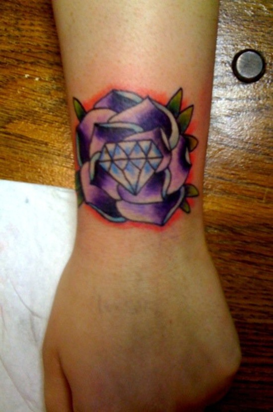 Diamond tattoo design, idea 19