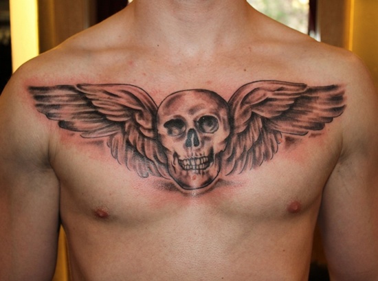Wings tattoo design, idea 21