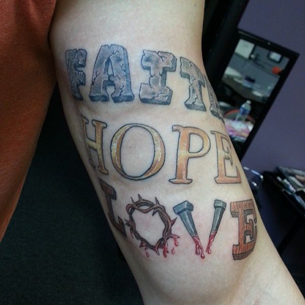 Faith tattoos design, idea 31