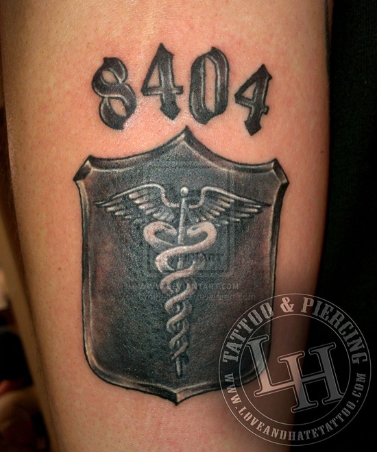 Shield tattoo design, idea 22
