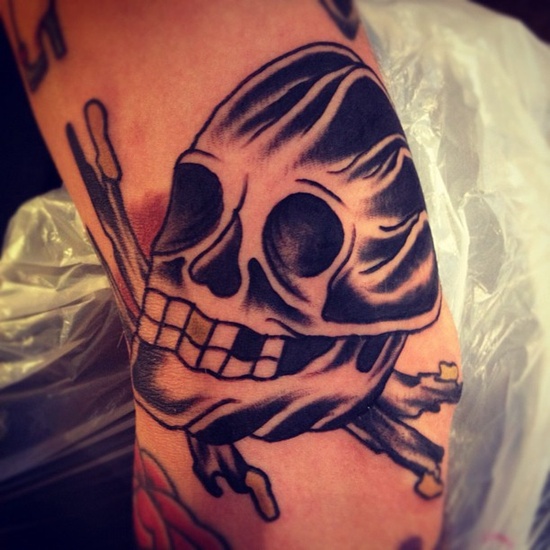 Elbow tattoos design, idea 20
