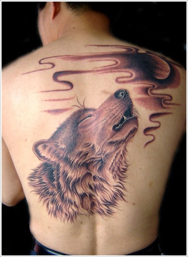 Moon tattoo design, idea 6
