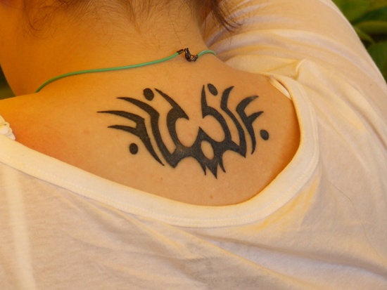 Bat tattoo design, idea 20
