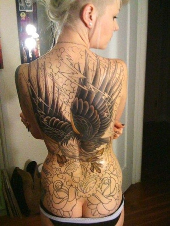 Wings tattoo design, idea 24