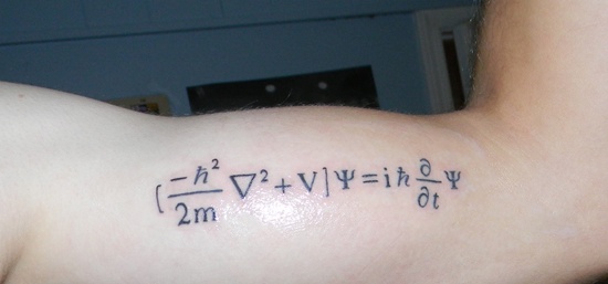 Geeky math tattoos design, idea 24