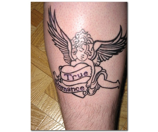 Wings tattoo design, idea 2
