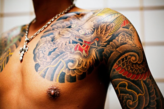 Yakuza tattoo design, idea 23