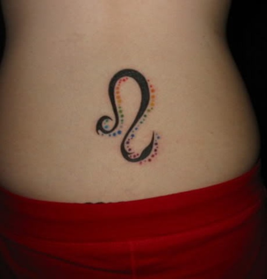 Libra sign tattoo design, idea 26