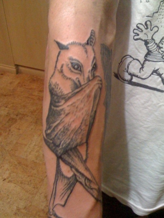 Bat tattoo design, idea 22