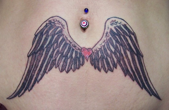 Wings tattoo design, idea 25
