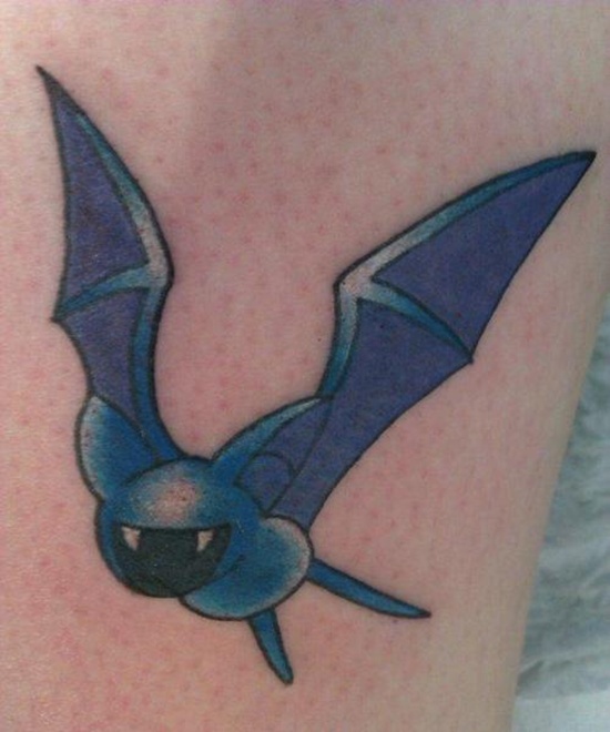 Bat tattoo design, idea 23