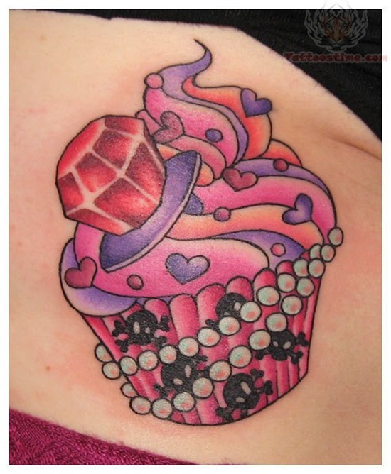 Diamond tattoo design, idea 5