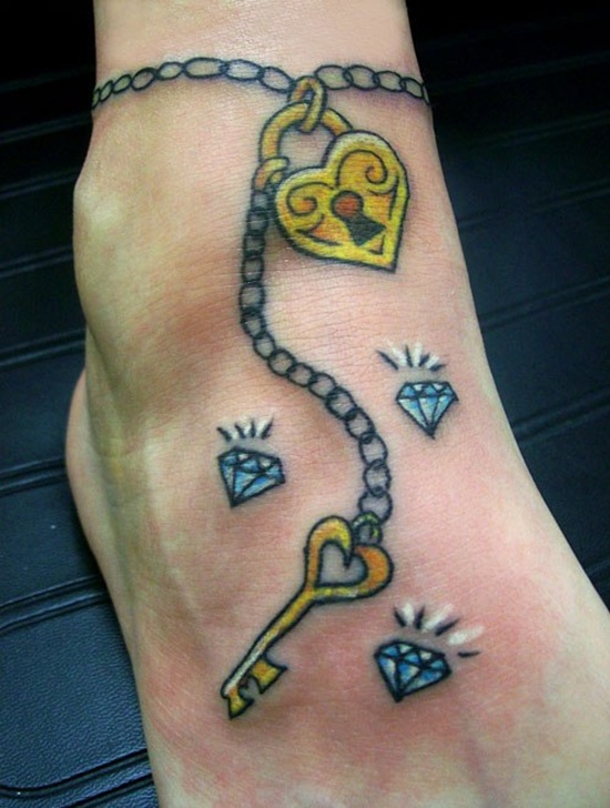 Diamond tattoo design, idea 27