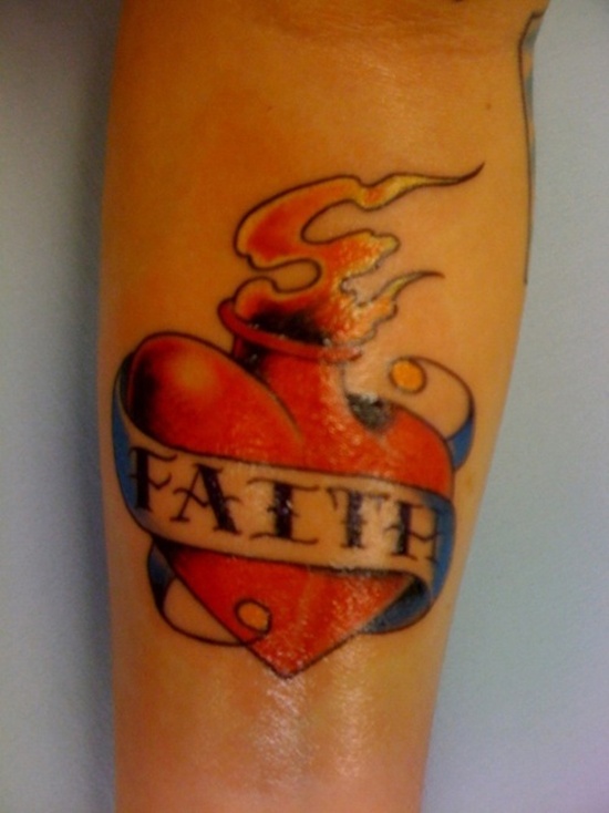 Faith tattoos design, idea 7