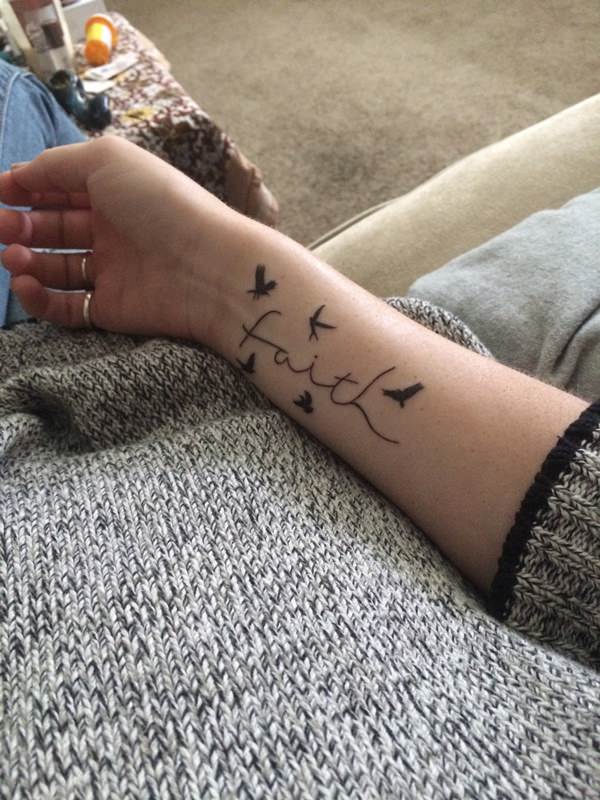 Faith tattoos design, idea 32