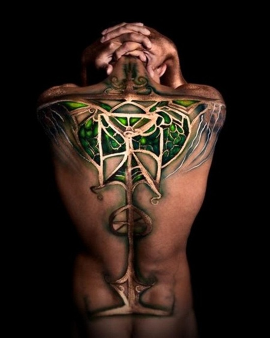 Libra sign tattoo design, idea 32