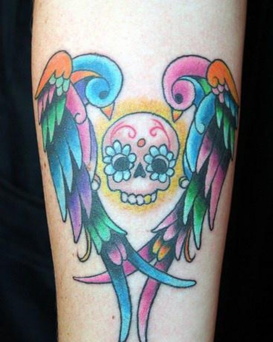 Elbow tattoos design, idea 7