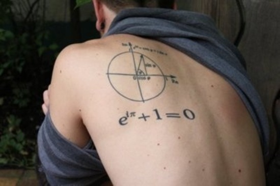 Geeky math tattoos design, idea 10