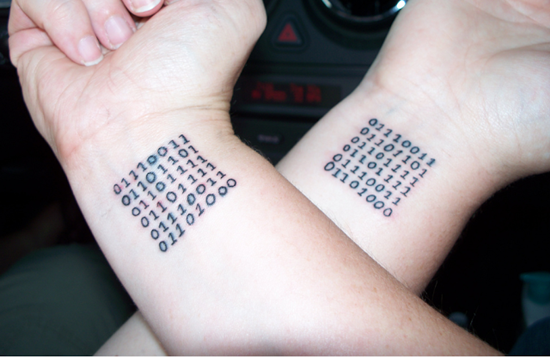 Puzzle tattoo design, idea 9