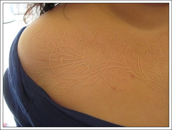 A few things you should know about white ink tattoos design, idea 5