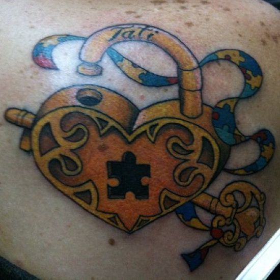 Autism tattoo designs and meanings design, idea 8