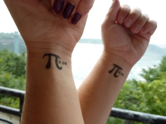 Geeky math tattoos design, idea 11