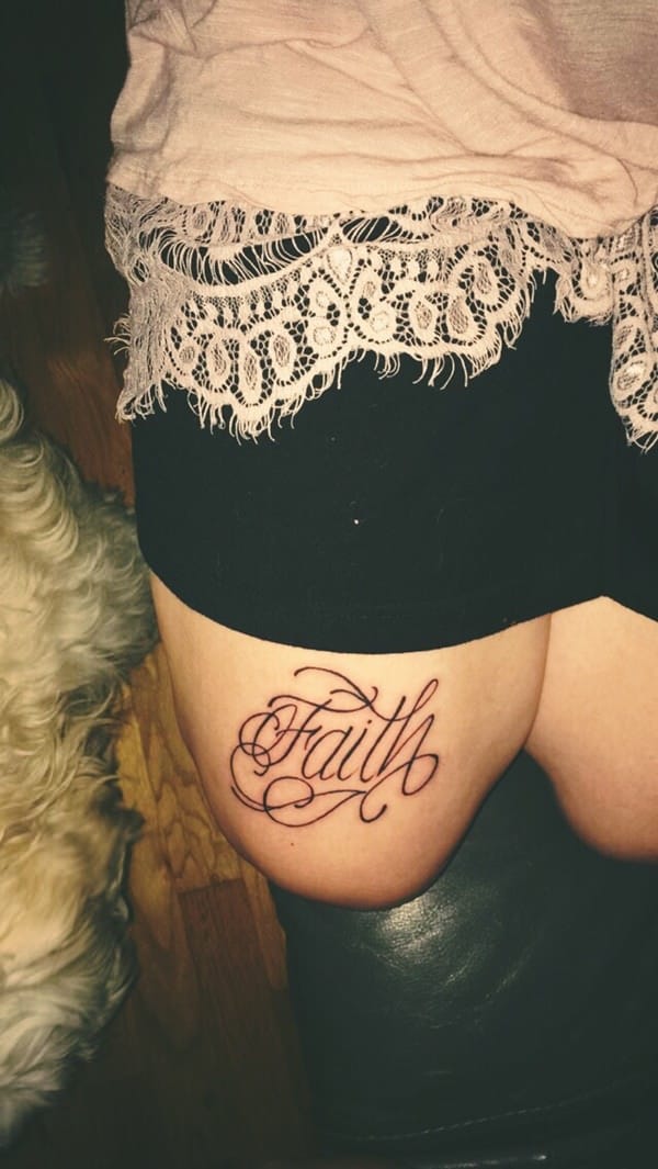 Faith tattoos design, idea 35