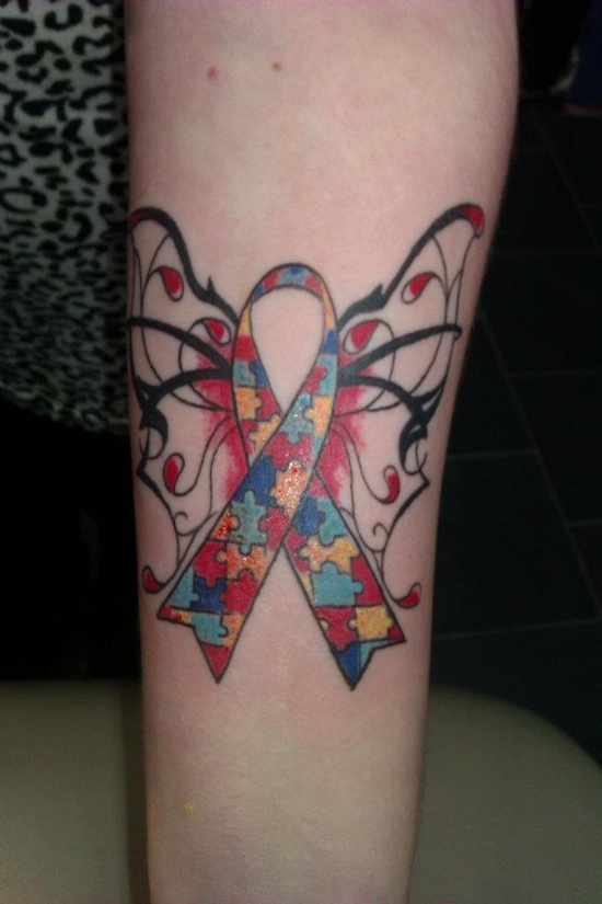 Autism tattoo designs and meanings design, idea 2