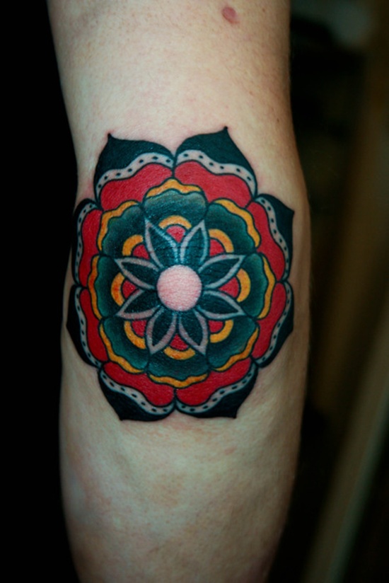 Elbow tattoos design, idea 11