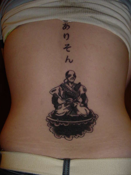 Samurai tattoo design, idea 10