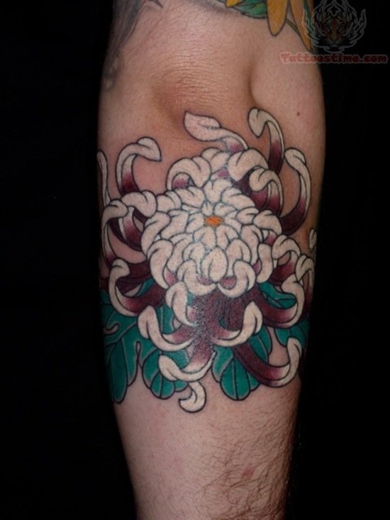 Elbow tattoos design, idea 3