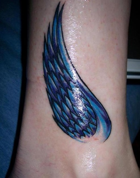 Wings tattoo design, idea 9