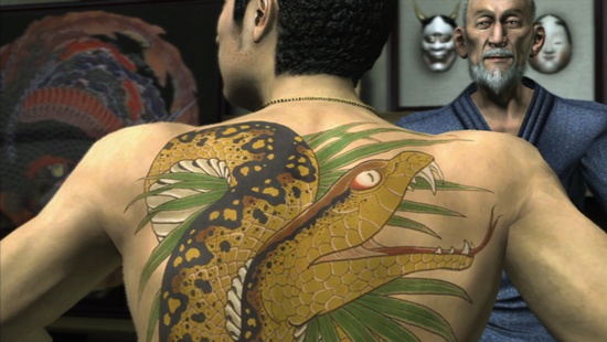 Yakuza tattoo design, idea 3