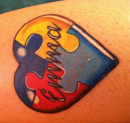 Autism tattoo designs and meanings design, idea 11