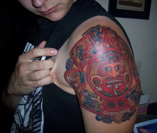 Aztec inspired design, idea 16