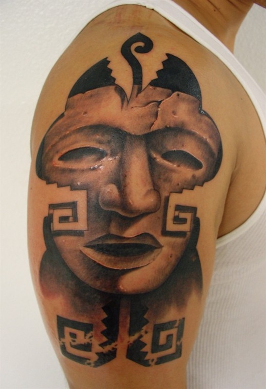 Aztec inspired design, idea 10