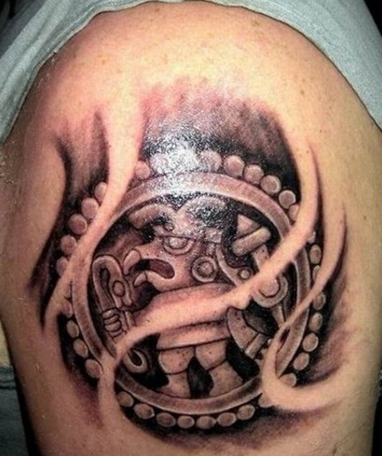 Aztec inspired design, idea 12