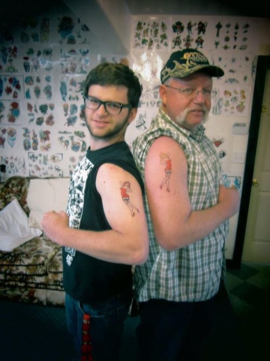 Dads tattoo design, idea 5