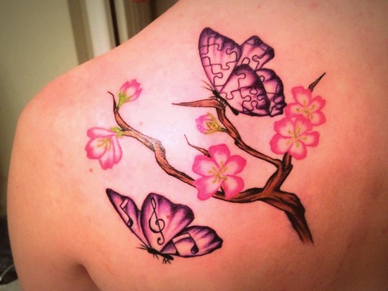 Dogwood flower design, idea 18