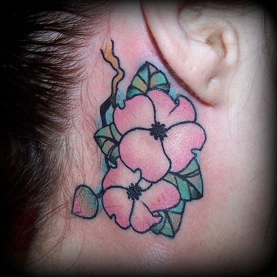 Dogwood flower design, idea 23