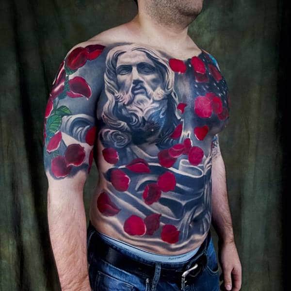 Jesus tattoo design, idea 18