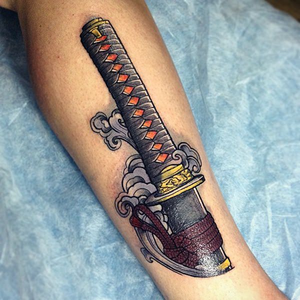 Samurai tattoo design, idea 51