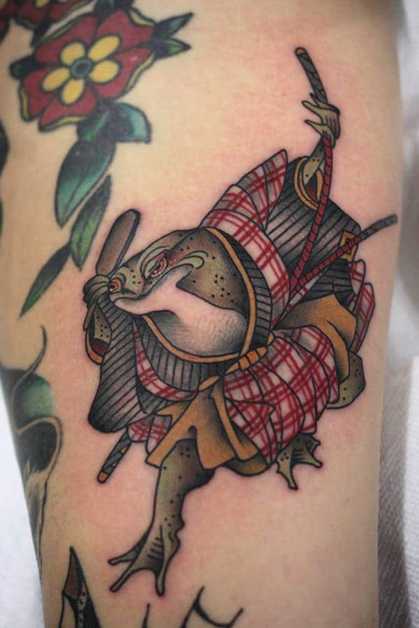 Samurai tattoo design, idea 55